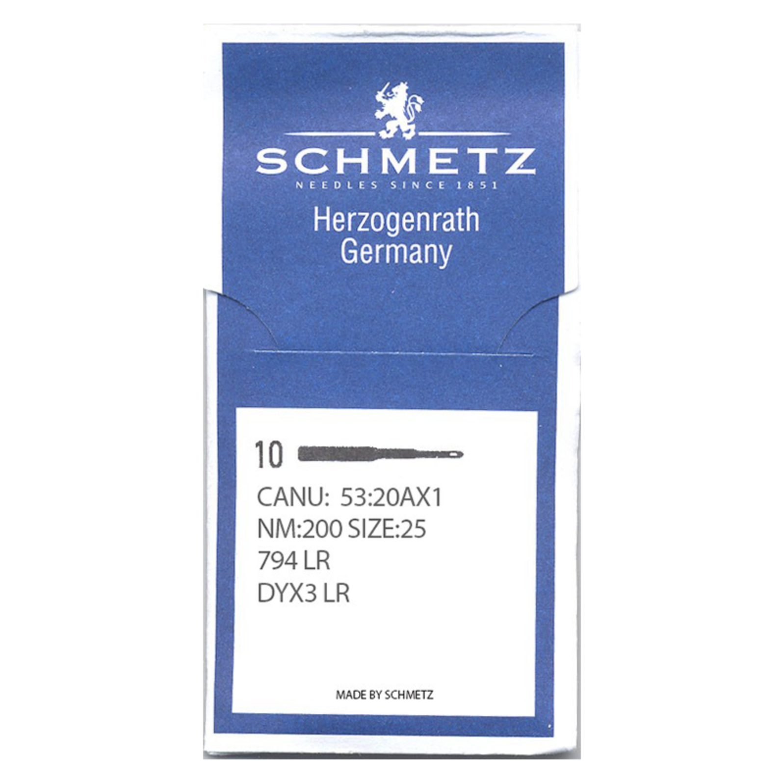 Schmetz 794D-180-24 Needles (Pkg/10) | Canadian Owned Leathercraft