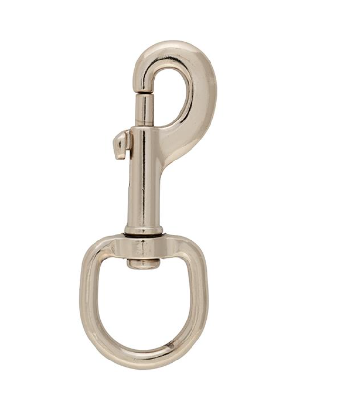 225 Nickle Plated Swivel Snap  Canadian Owned Leathercraft Supply Store  focusing on Quality Leather, Hardware, Tools and Leatherworking Machines -  Longview Leather